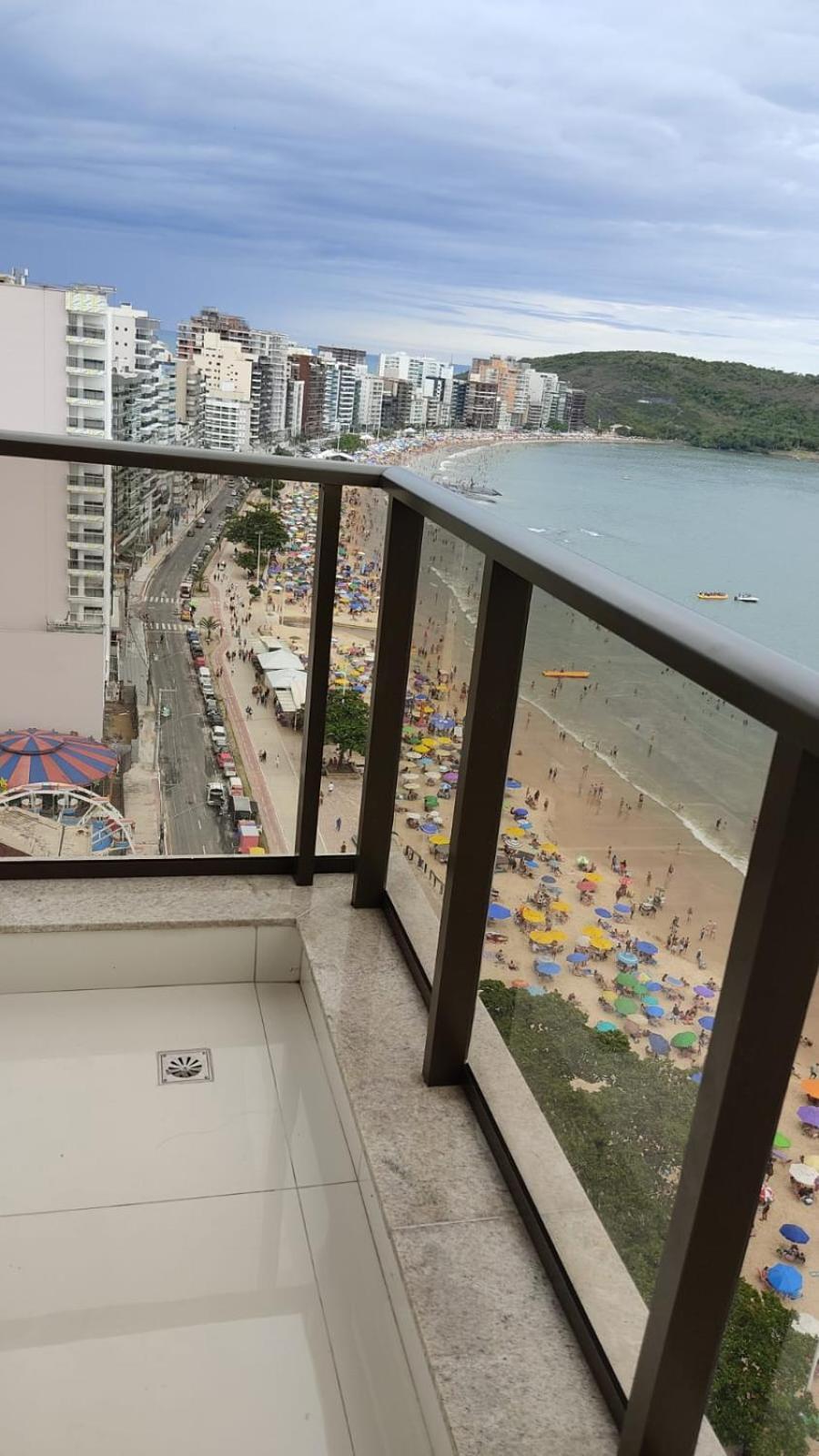 Malaga1201 Cobertura De Frente Para Praia Do Morro Guarapari Em Frente O Quiosque 19 Eksteriør bilde